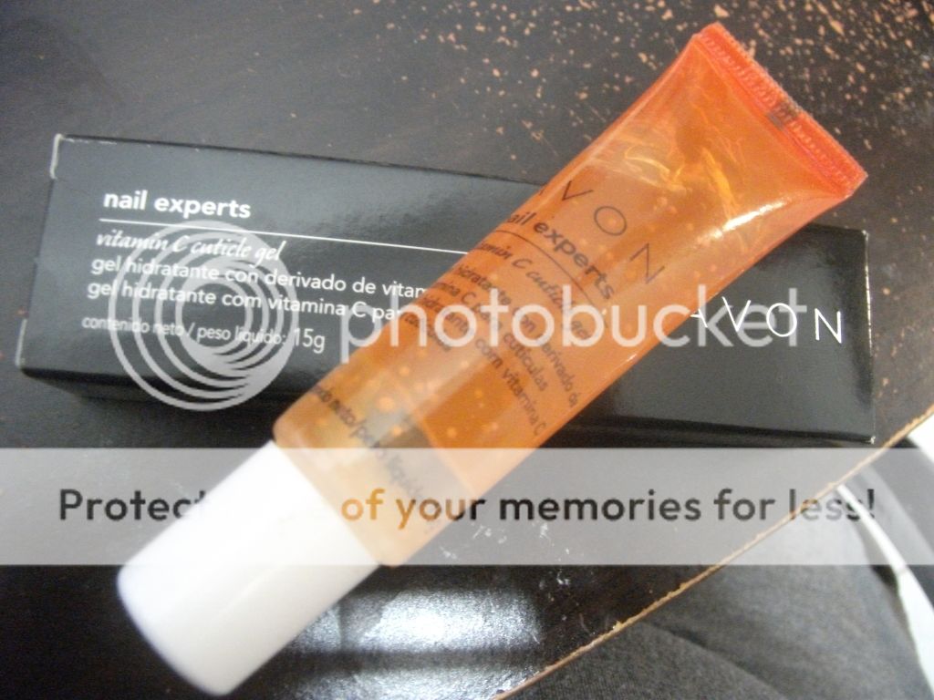 Produtinho novo Vitamin C Cuticle Gel, da Avon Polishing My