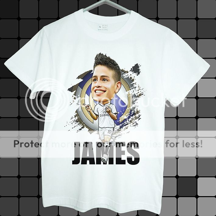 james rodriguez t-shirt real madrid