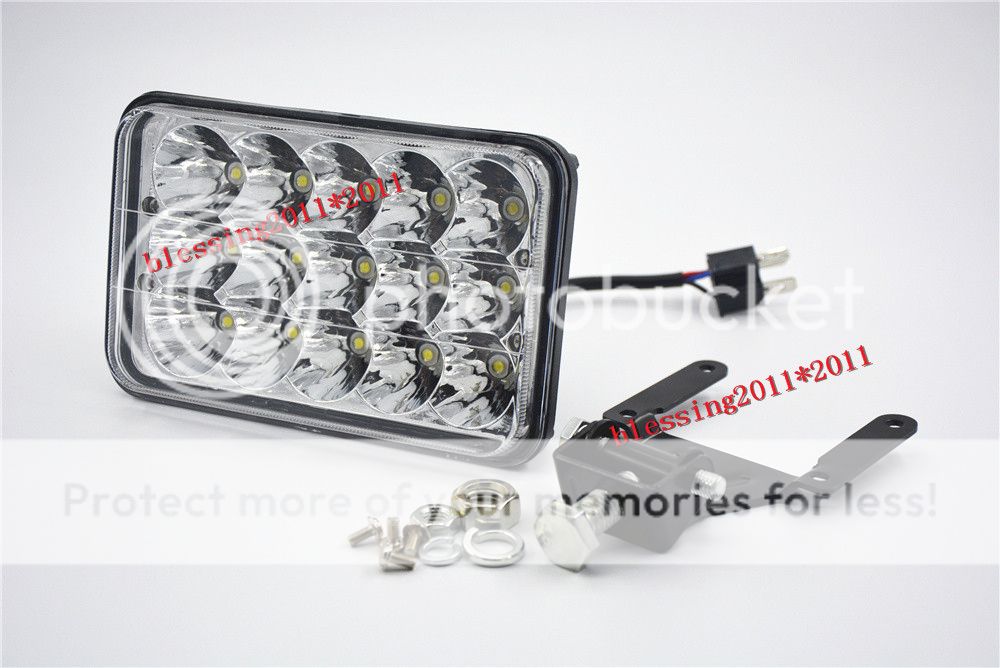 4 Pairs LED Headlights For Kenworth T400 T600 T800 W900B W900L Classic