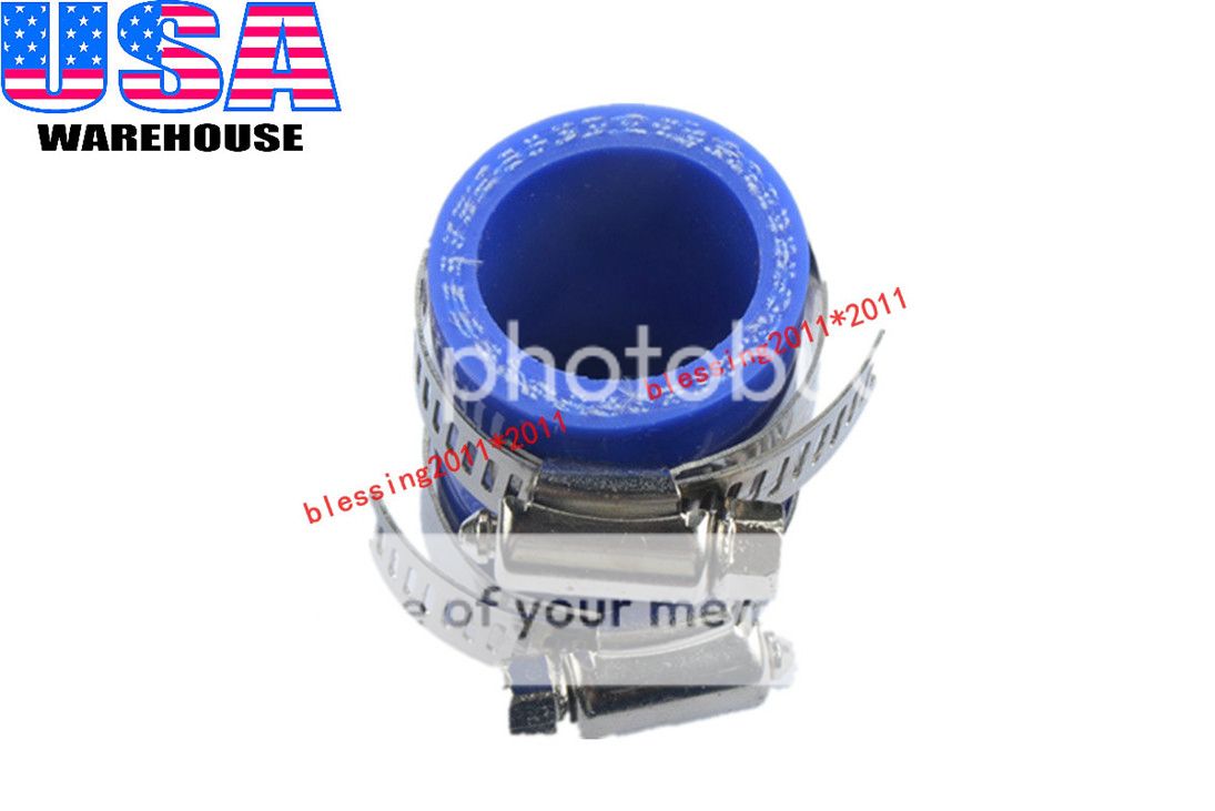 FOR KAWISAKI HIGH TEMP EXHAUST COUPLING CLAMP 1/" ID KX80 KX125 KX250 BLACK 1PC